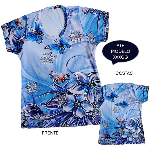 Blusa Feminina Tshirt do P ao Plus Size