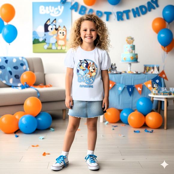 Camiseta Bluey