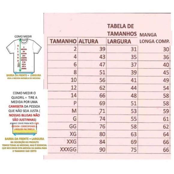 Camiseta Bluey Kit Família 3 Unidades-