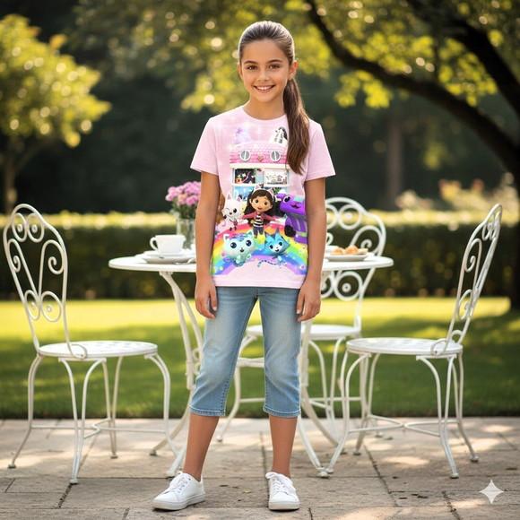 Camiseta Casa Mágica da Gabby