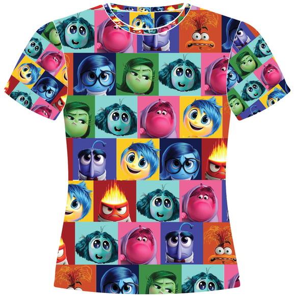 Camiseta Divertidamente 2 do 1 ao 12, Adulto Ver Valor