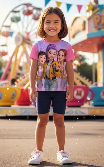 Camiseta Guerreiras do Kpop