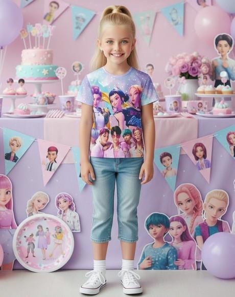 Camiseta Guerreiras do Kpop