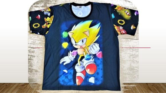 Camiseta Sonic