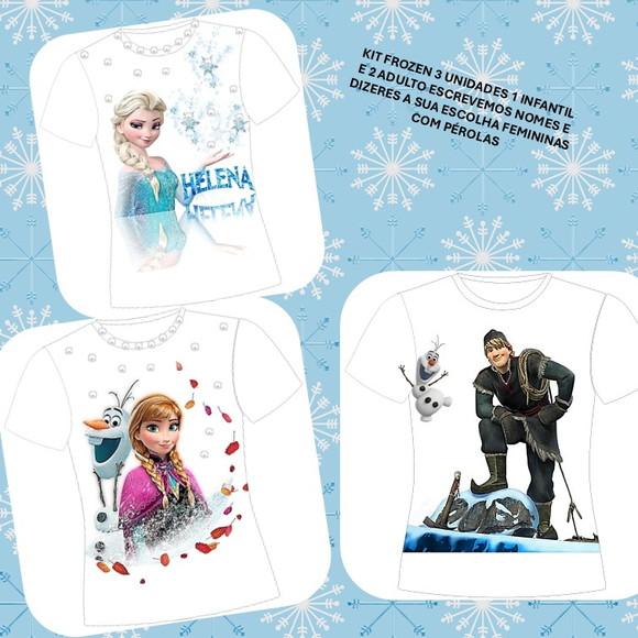Kit Frozen Luxo com Pérolas