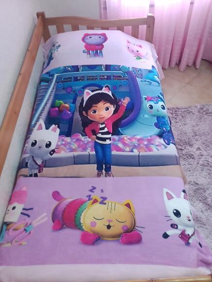 Manta Personalizada Cobertor Casa Magica da Gabby