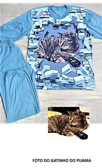 Pijama com Fotos até Plus Size Curto ou Longo