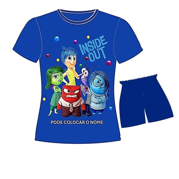 Pijama Divertidamente 2 Tamanhos do 2 ao Gg