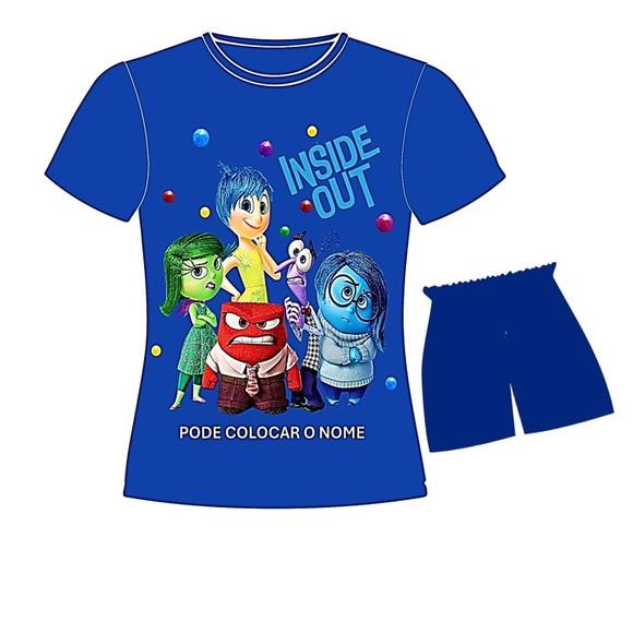Pijama Divertidamente 2 Valor do 2 ao 12