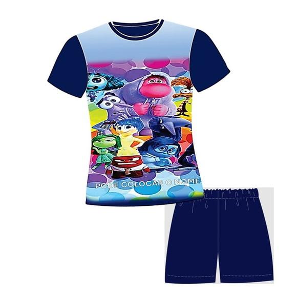 Pijama Divertidamente 2 Valor do 2 ao 12