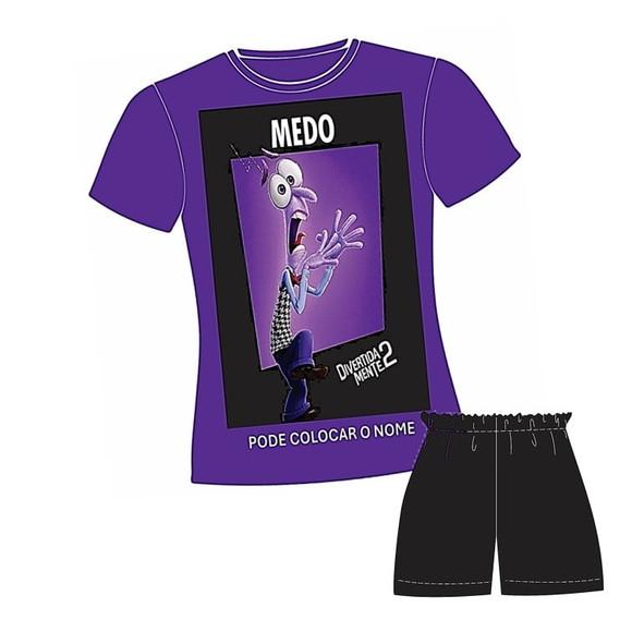Pijama Divertidamente 2 Valor do 2 ao 12