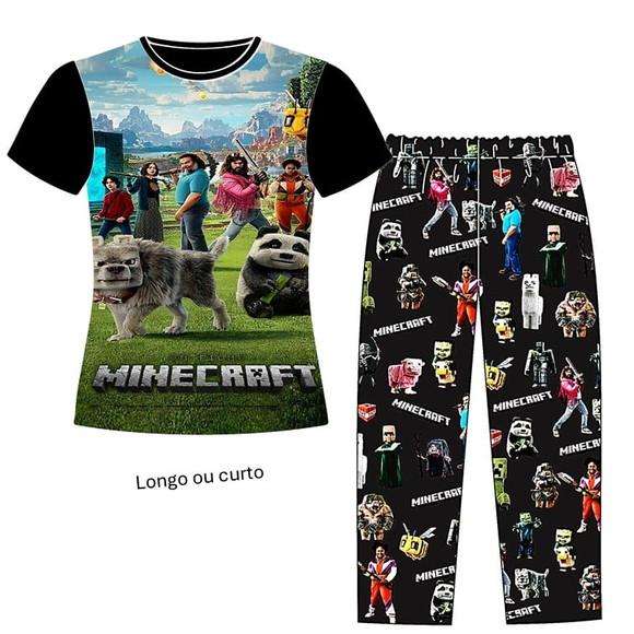 Pijama Minecraft Movie