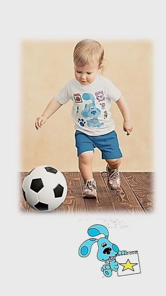 Pijama Pistas de Blue Curto do 1 ao 12