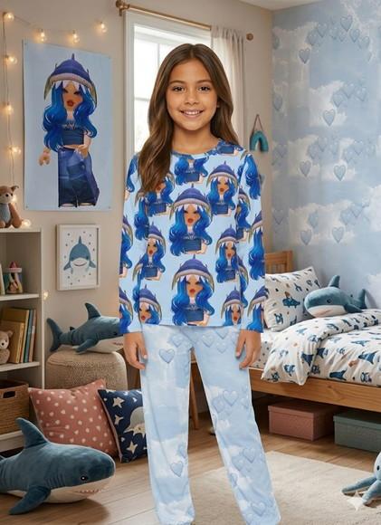 Pijama Roblox Avatar Curto ou Longo