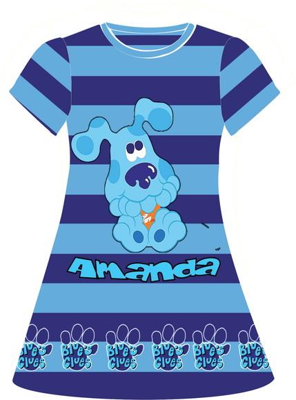 Vestido Pistas de Blue do 1 ao 10