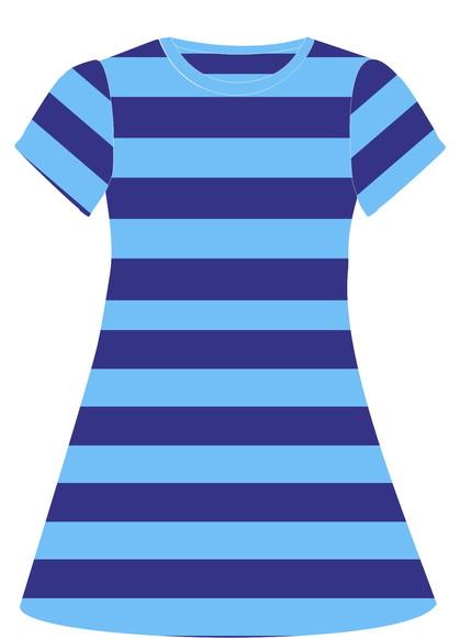 Vestido Pistas de Blue do 1 ao 10