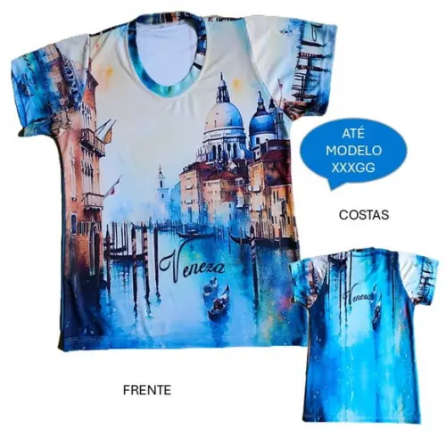 Blusa Feminina Tshirt do P ao Plus Size