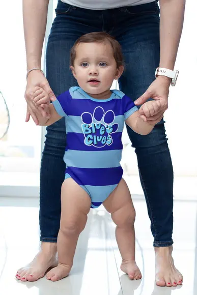 Body Pistas de Blue até 12 Meses