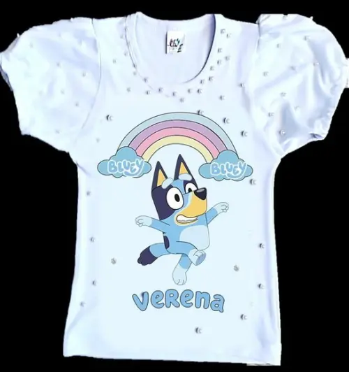 Camiseta Bluey