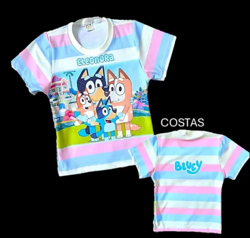 Camiseta Bluey