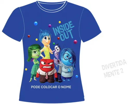 Camiseta Divertidamente 2
