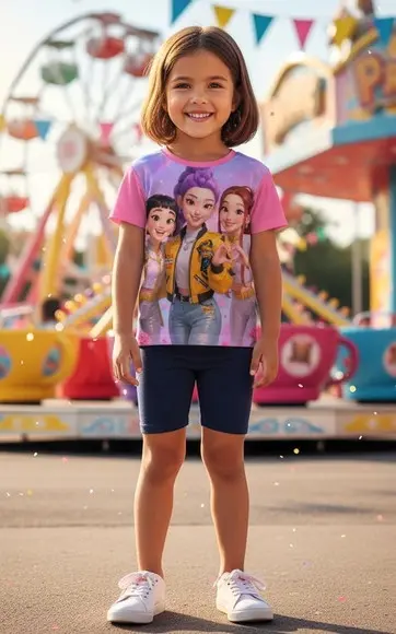 Camiseta Guerreiras do Kpop