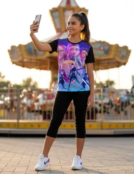 Camiseta Guerreiras do Kpop