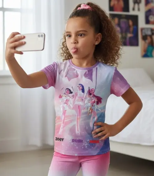 Camiseta Guerreiras do Kpop