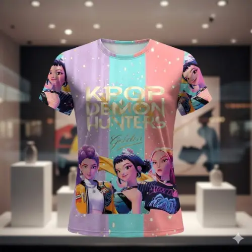 Camiseta Guerreiras do Kpop