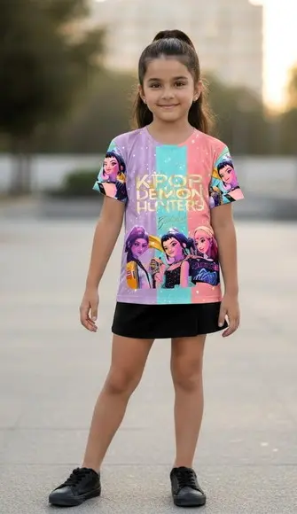 Camiseta Guerreiras do Kpop