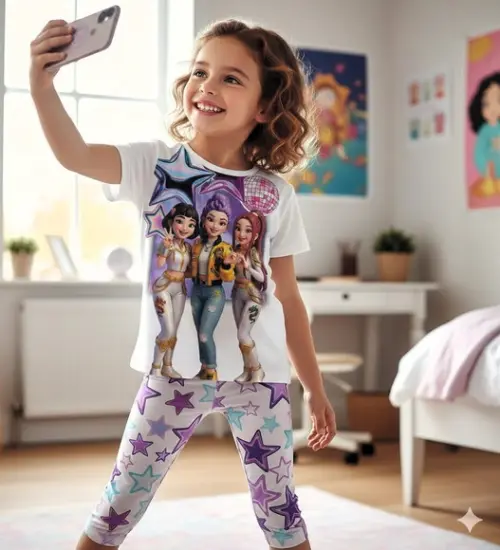 Camiseta Guerreiras do Kpop