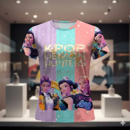 Camiseta Guerreiras do Kpop