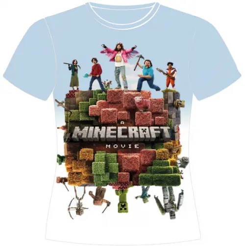 Camiseta Minecraft Movie