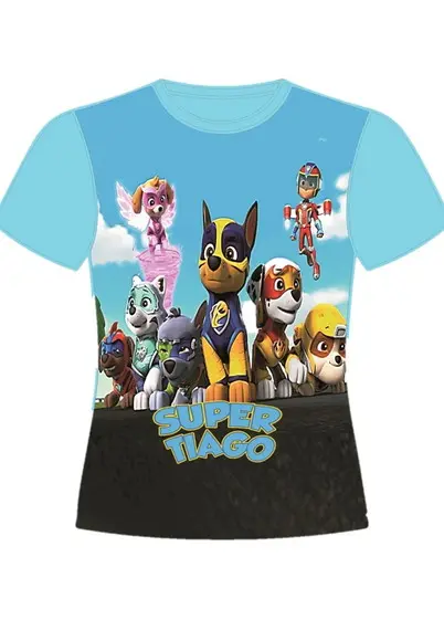 Camiseta Patrulha Canina Infantil até o 12