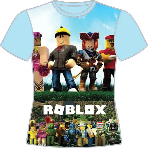 Camiseta Roblox Manga Curta ou Longa