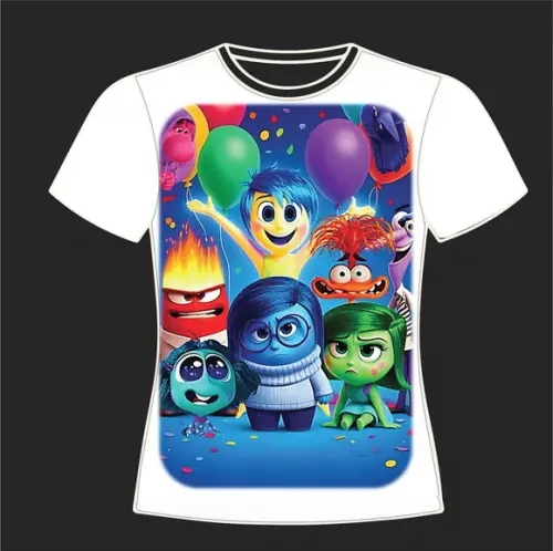Kit Camiseta Divertida Mente 3 Camisetas