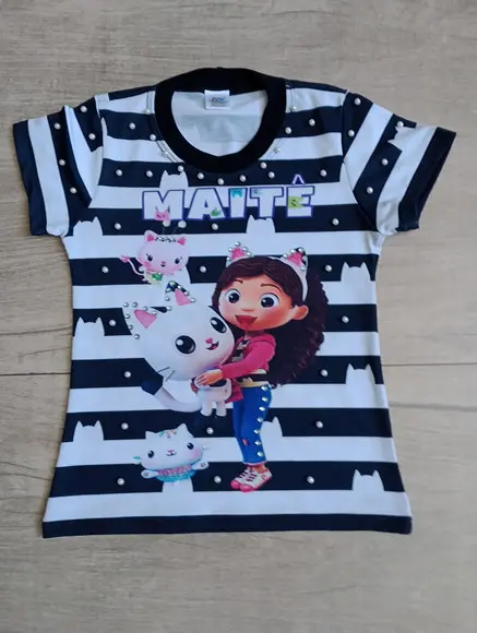 Kit Encomenda 2 Blusas Infantil Aniversário