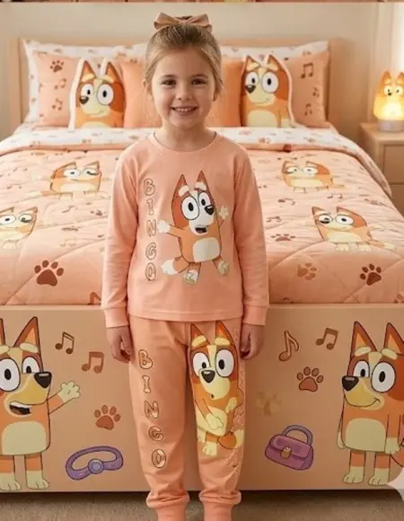 Pijama Bluey ou Bingo