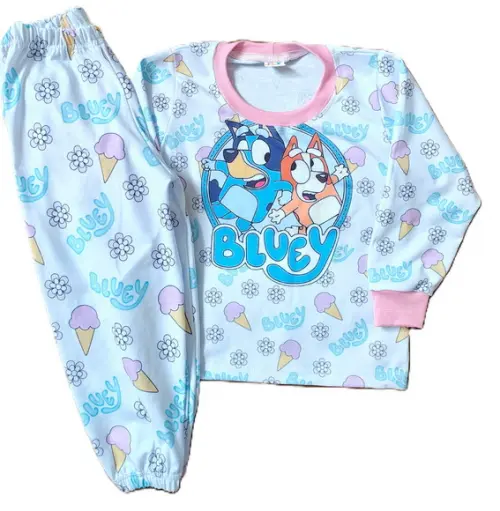 Pijama Bluey Valor do 1 ao 12