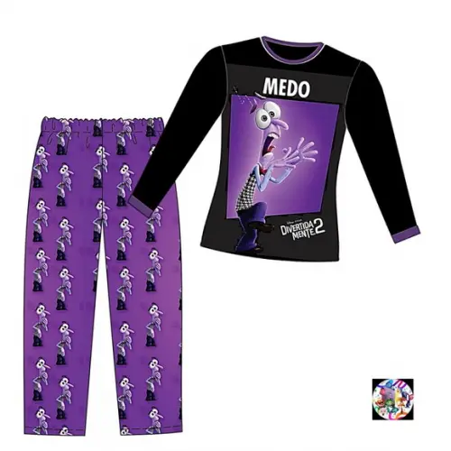Pijama Divertidamente 2 Valor do 2 ao 12