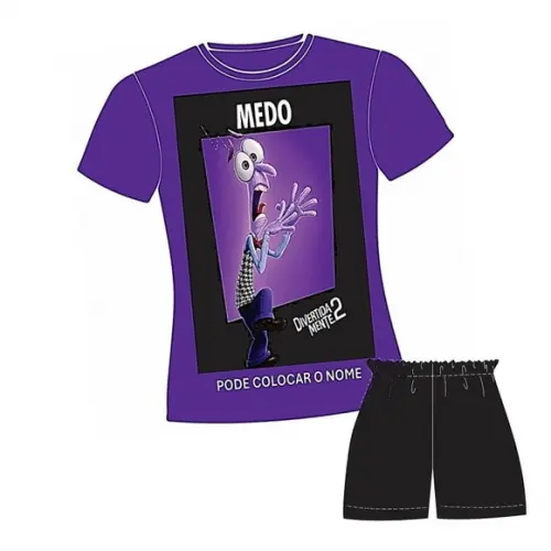 Pijama Divertidamente 2 Valor do 2 ao 12