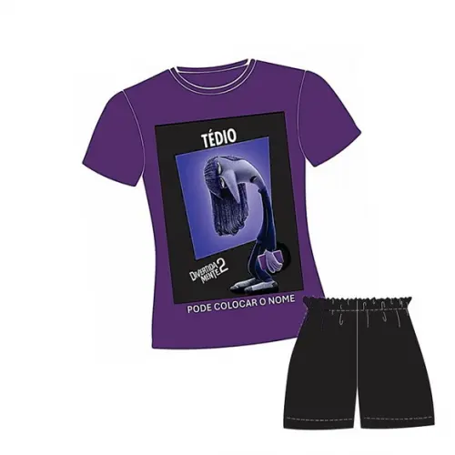 Pijama Divertidamente 2 Valor do 2 ao 12