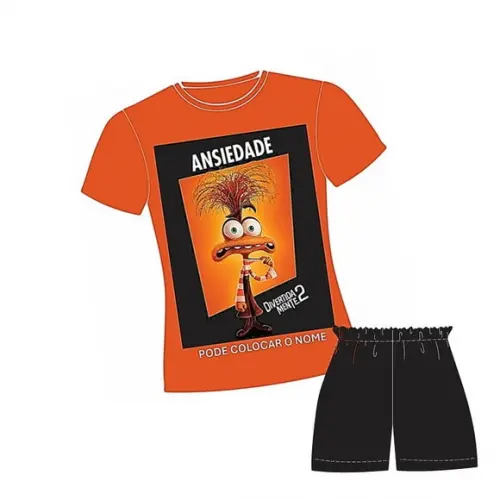 Pijama Divertidamente 2 Valor do 2 ao 12