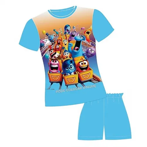 Pijama Divertidamente 2 Valor do 2 ao 12