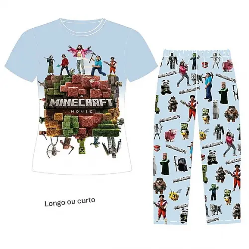 Pijama Minecraft Movie