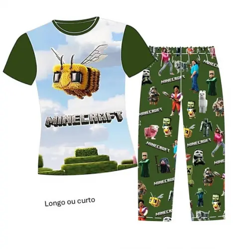 Pijama Minecraft Movie