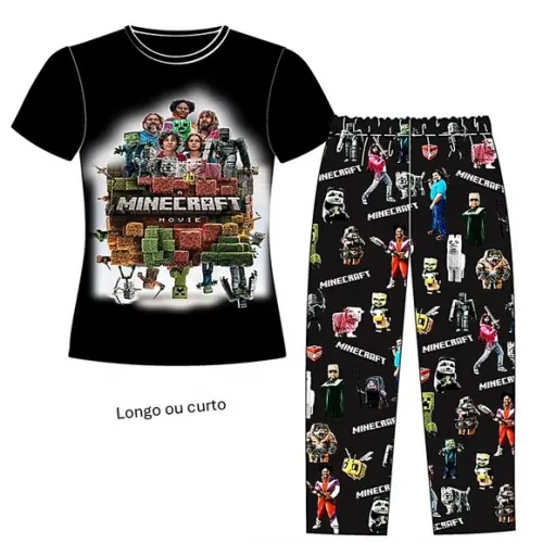 Pijama Minecraft Movie