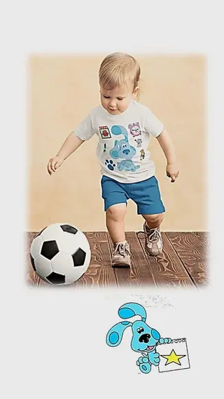 Pijama Pistas de Blue Curto do 1 ao 12
