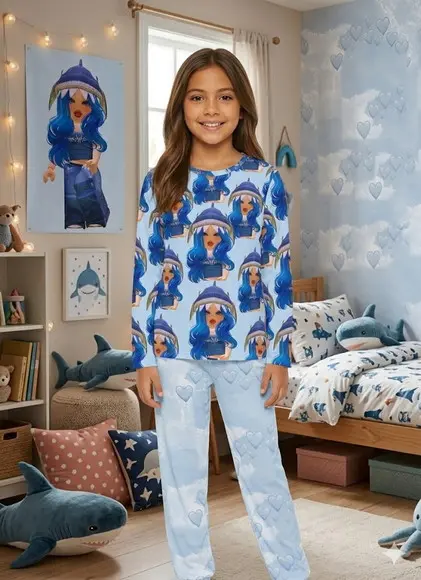 Pijama Roblox Avatar Curto ou Longo