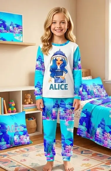 Pijama Roblox Avatar Curto ou Longo